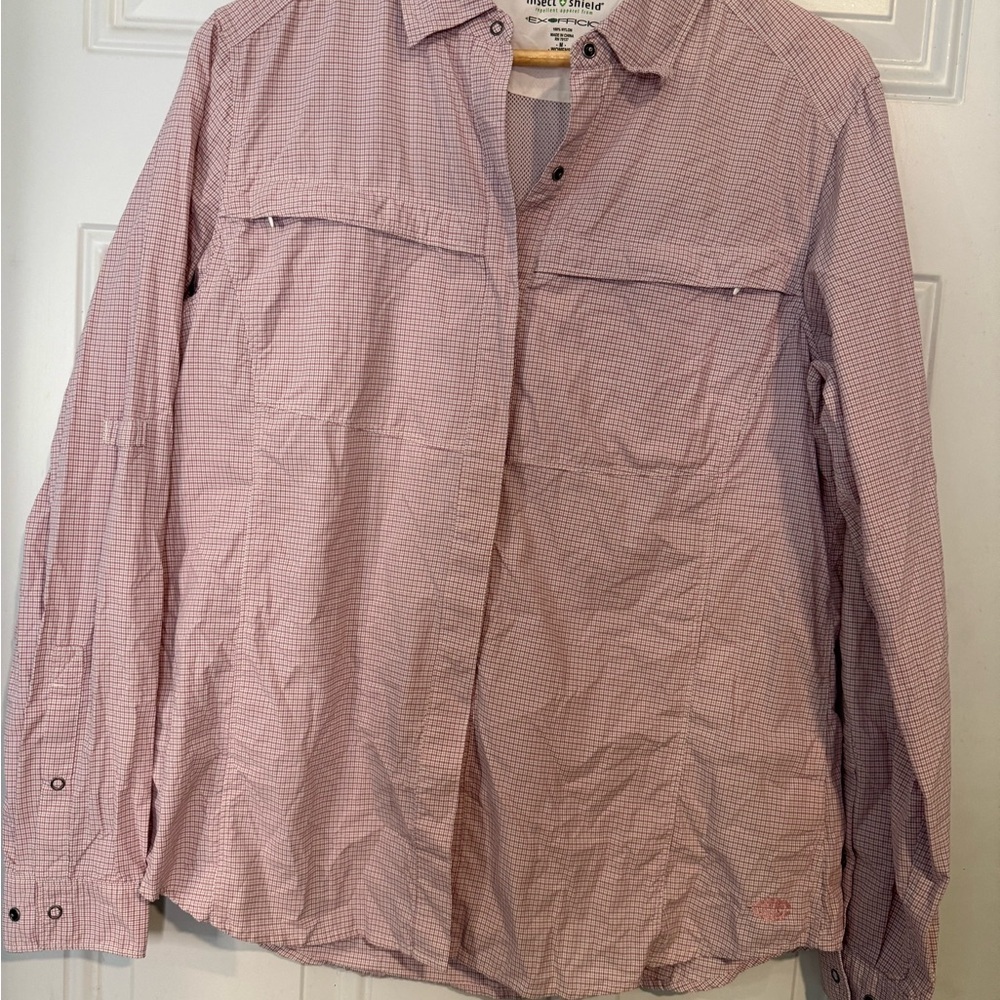 ExOfficio Pink Plaid Women's Shirt
